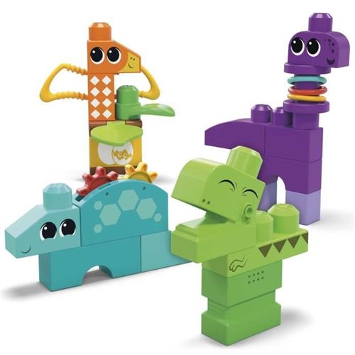 Coffret dinosaures - jouet de construction - 1 an et + HKN43
