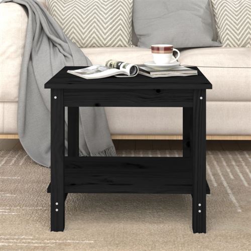 Vidaxl Noir Table Basse Bois - Image 3