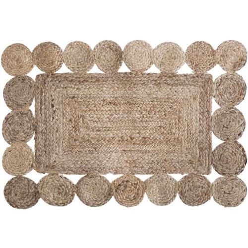ATMOSPHERA Tapis jute Ajoure Esra - 60x90 cm