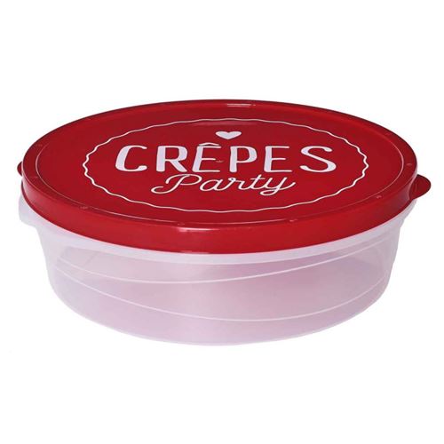 Paris Prix Rouge Boîte De Conservation Crêpes 28Cm - Image 3