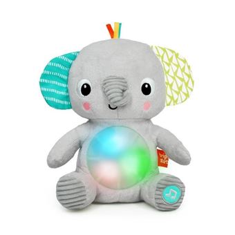 Jouet Peluche éléphant Hug-a-Bye Baby - Sons et lumières - 1