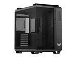 ASUS TUF Gaming GT502 Horizon - Mid tower jeux - ATX - panneau latéral fenêtré (verre trempé) - pas d'alimentation - noir classique - USB/Audio