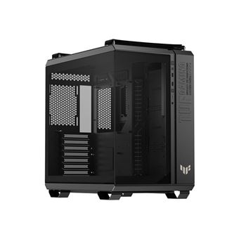 ASUS TUF Gaming GT502 Horizon - Mid tower jeux - ATX - panneau latéral fenêtré (verre trempé) - pas d'alimentation - noir classique - USB/Audio