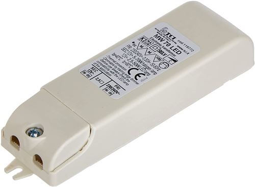 Transformateur LED Retrofit TCI MiniWOLF 70 12 V AC (119772)