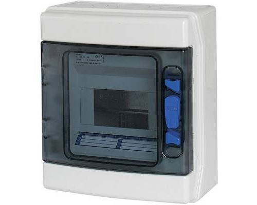 Eaton 174222 IKA-1/6-ST Coffret de distribution montage apparent (en saillie) Nombre de divisions = 6 Nbr de rangées = 1