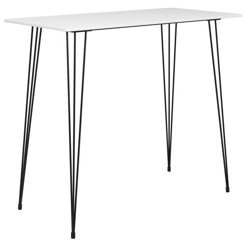 Vidaxl Blanc Table De Bar 120X60x105 Cm - Image 3