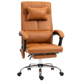 Chaise de bureau velours fauteuil bureau massant coussin lombaire intégré  hauteur réglable pivotante 360° bleu - Achat & prix