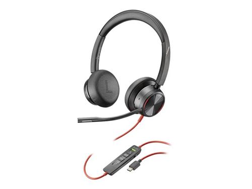 Poly Blackwire 8225 - Micro-casque - sur-oreille - filaire -