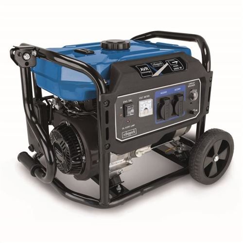 Non Communiqué Noir Groupe Électrogene Scheppach Sg3200x - Puissance Max 2800W - Essence - Bleu