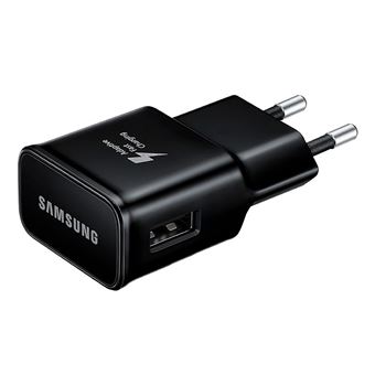 Current Adapter Samsung USB Quick charge Black (EP-TA200EBE) - 1