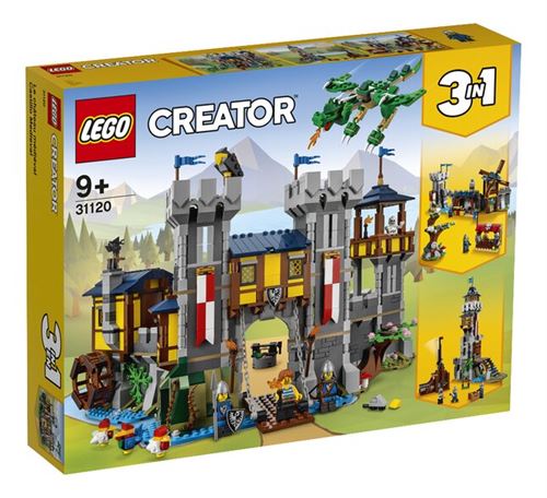 LEGO CREATOR 3 en 1 31120-Le château médiéval-neuve scellée - Image 2