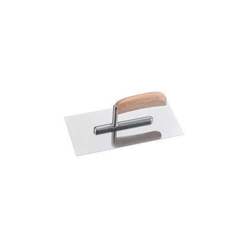 Non Communiqué Westex Platoir Acier Inoxydable, Poignée Bois, 270 X 130 Mm