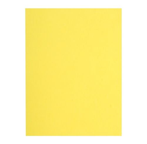 Sous-chemises Recyclées 80 G Flash 22 X 31 Cm Couleurs - Paquet De 100 - Canari - Jaune Canari - Exacompta