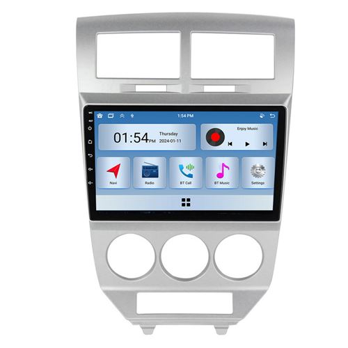 Autoradio RoverOne® Bluetooth CarPlay 2 Din 6Go RAM 128Go ROM pour Dodge Caliber 2007-2010