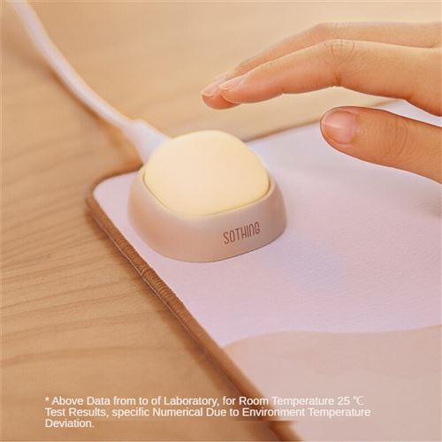Tapis de souris chauffant avec alimentation USB,chauffage rapide des mains  - Tapis de souris - Achat & prix