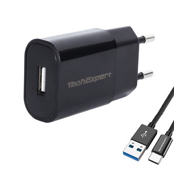 Kit de Charge pour tablettes avec port usb type C 10Watts noir -  Connectique et chargeurs pour tablette - Achat & prix