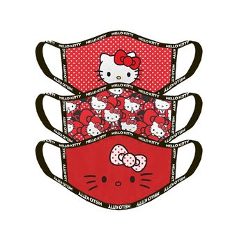 Lot de 3 maques enfants Hello Kitty