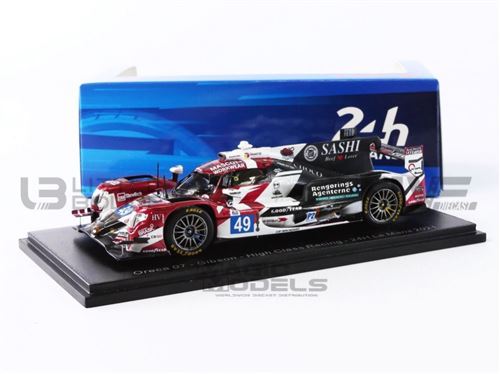 Voiture Miniature de Collection SPARK 1-43 - ORECA 07 - Le Mans 2021 - Red / Black / White - S8254