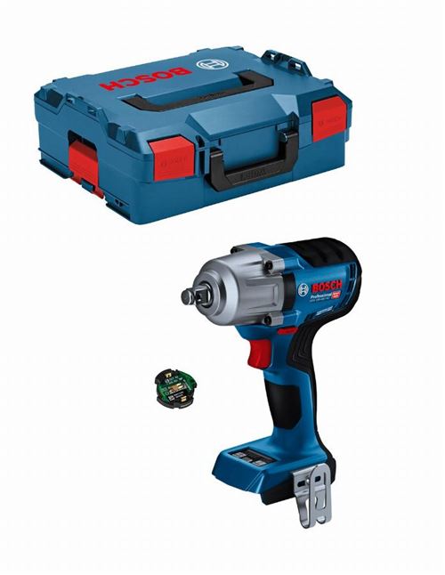 Non Communiqué Boulonneuse À Chocs Gds 18V-450 Hc - Bosch - Sans Batterie, Ni Chargeur - Module Bluetooth - L-Boxx - 06019K4001