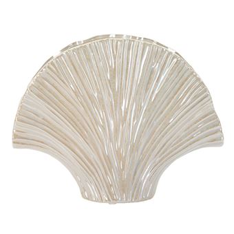 Vase en Céramique "Perly" 35cm Blanc - 1