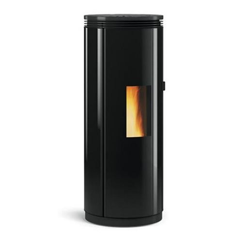 nordica extraflame - po&ecirc;le &agrave; granul&eacute;s de bois 8kw noir - pamelacrystal 
