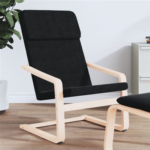 Vidaxl Noir Chaise De Relaxation - Image 3