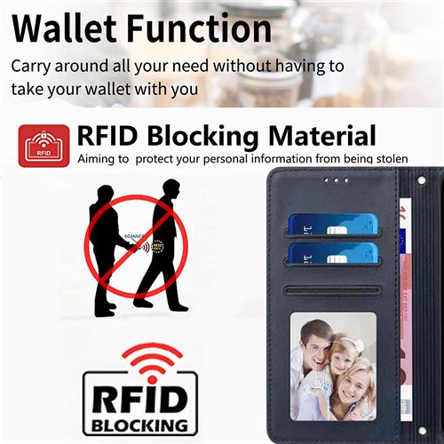 Coque FOXDOCK Pour Motorola Edge 50 Protection Intégrale, Fermeture Magnétique, étui En Cuir TPU Souple Avec Béquille Et Emplacements Pour Cartes, Compatible Avec Motorola Edge 50-Marron