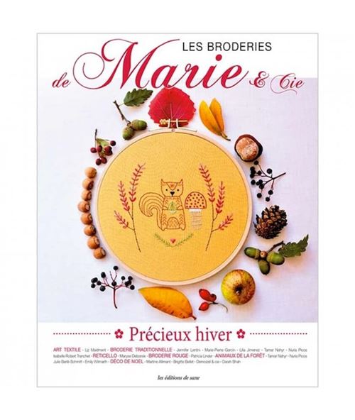 Les Broderies De Marie & Cie N°16 - Editions De Saxe(...) - Rouge