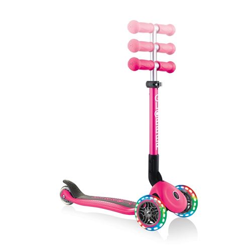 Authentic Sports 437-110-R - Globber Junior Pliable avec lumières fuchsia