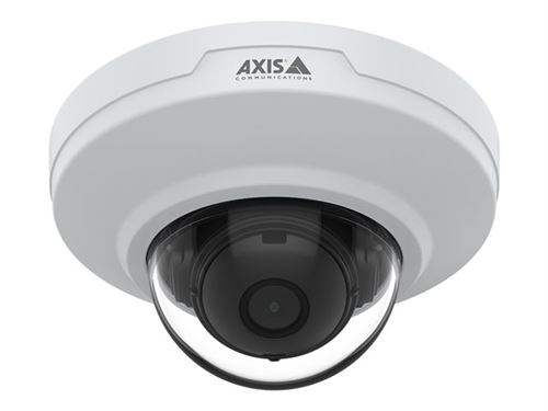 AXIS M3085-V - Caméra de surveillance réseau - dôme - résistant au vandalisme / résistant aux chocs / résistant à la poussière / résistant à l'eau - couleur (Jour et nuit) - 2 MP - 1920 x 1080 - 1080p - iris fixe - Focale fixe - audio - LAN 10/1