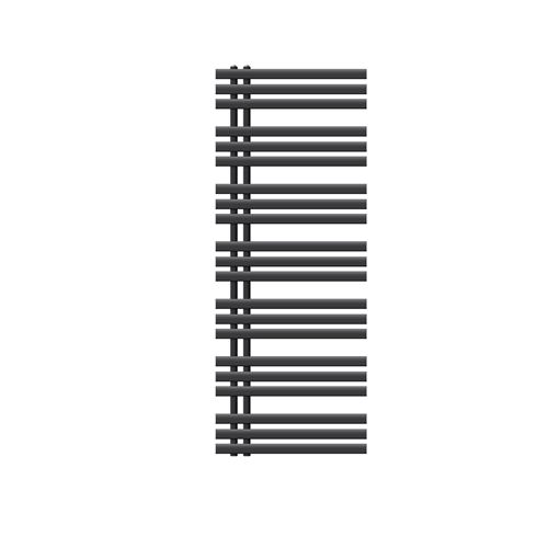 Radiateur chauffage bain s&egrave;che-serviettes Iron M Design anthracite 600 x 1600 mm