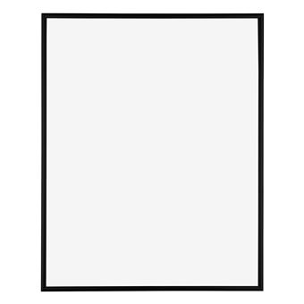 Cadre Photo FRAMO Bois Noir Mat - Verre Acrylique - Largeur 76 Cm, Hauteur De 10 à 150 Cm Au Choix