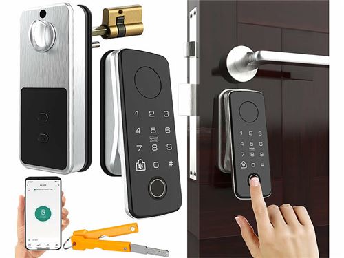 VisorTech : Serrure de porte motorisée connectée et intelligente TS-100.app