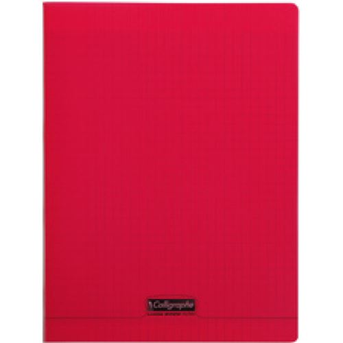 Cahier A4 Clairefontaine Lot de 9 cahiers - 24x32(cm) - Grands carreaux -  96 pages - couverture en polypro - sans spirale - - Mimesys