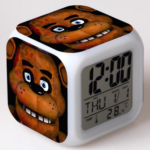 Réveil enfant LED Multifonctionnel Coloré - Five Nights at Freddy's #40