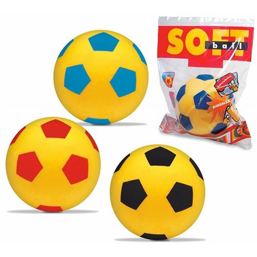 Ballon en mousse de football 19 cm