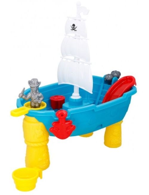 Eddy Toys sable et nappe phréatique pirates junior 54 cm 19-pièces