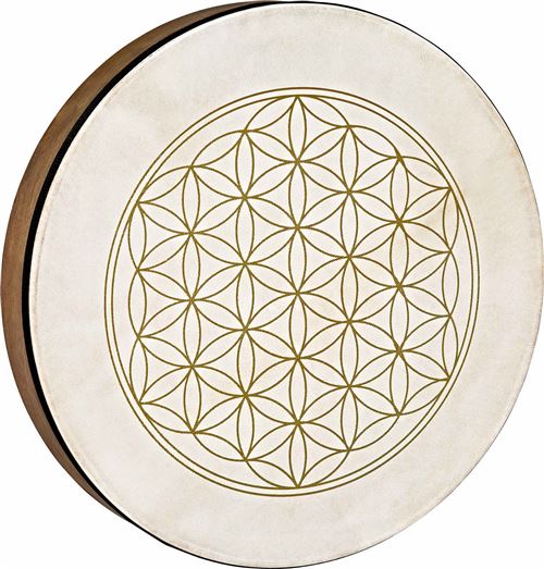 Meinl Marron Sonic Energy Tambour 16'' / 40,6 Cm - Fleur De Vie Frame Drum