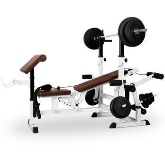Banc de musculation Klarfit Workout Hero 3000 - Station à charge guidée curler butterfly - 1