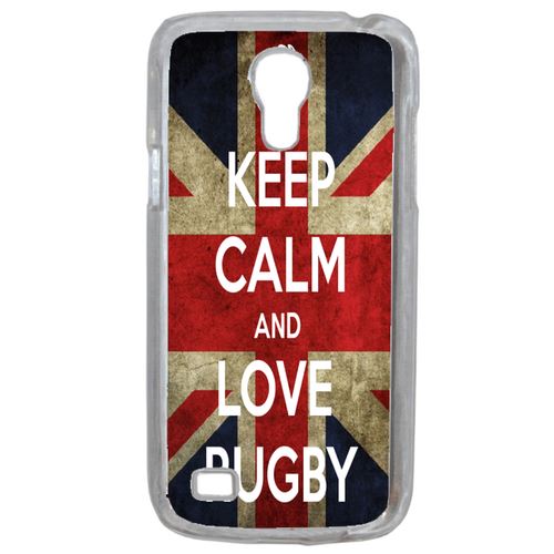 Coque Rugby England Compatible Samsung Galaxy S4 Mini Transparent
