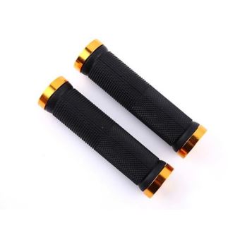 Poignées Guidon VTT Ergonomiques Avec Cornes - Caoutchouc Antidérapant, Pour Diamètre 22.2 Mm