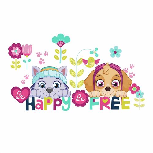RoomMates stickers muraux Paw Patrol Patrol Citation vinyle 8 pièces