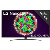 TV intelligente LG NanoCell 65NANO81 65" 4K Ultra HD LED WiFi Noir