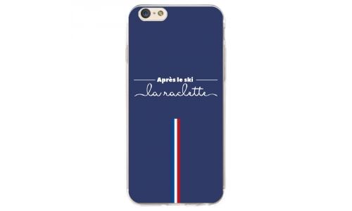 Coque souple pour Apple iPhone 6S avec impression Motifs après le ski la raclette