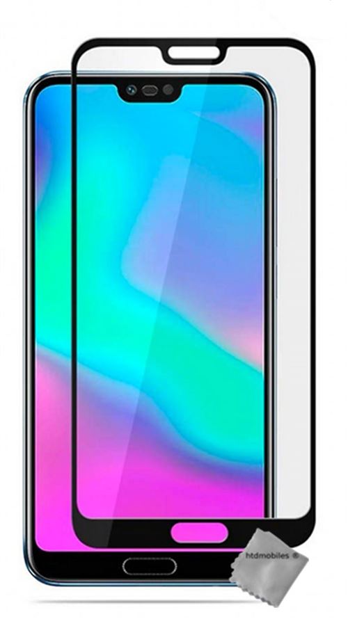 Film de protection verre trempe incurve integral pour Huawei Honor 10 - NOIR