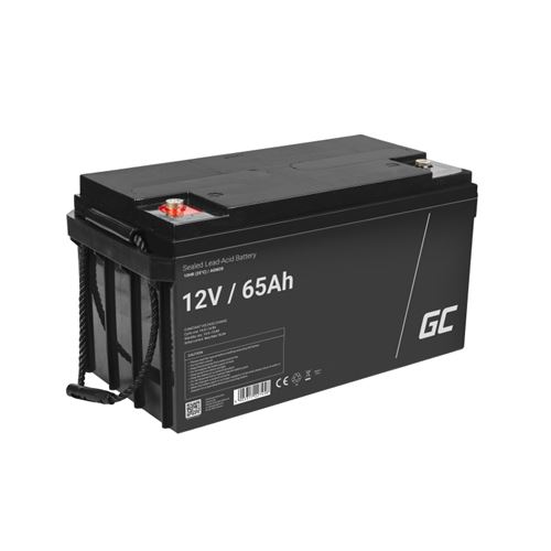 Green Cell Agm Batterie Au Plomb 12V 65Ah