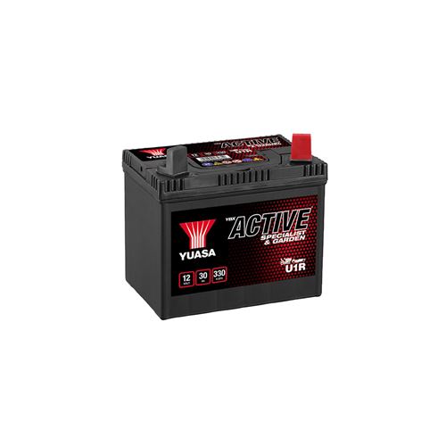 Batterie u1r-9 yuasa 12v30ah lg 194 l126 h183 330a -sla sans entretien - motoculture