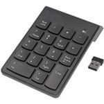 Mini clavier numérique sans fil pavé 18 touches USB 2 4GHz pièce ordinateur portable Compatible Windows, Mac et Linux － Lewin Deal