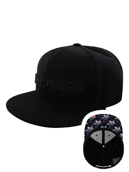 Iron Maiden Casquette Unisexe Logo & Trooper noir - Taille Taille unique