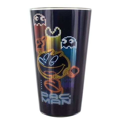 Paladone Verre Pac Man - 400 ml - Produit sous licence officielle - Multicolore